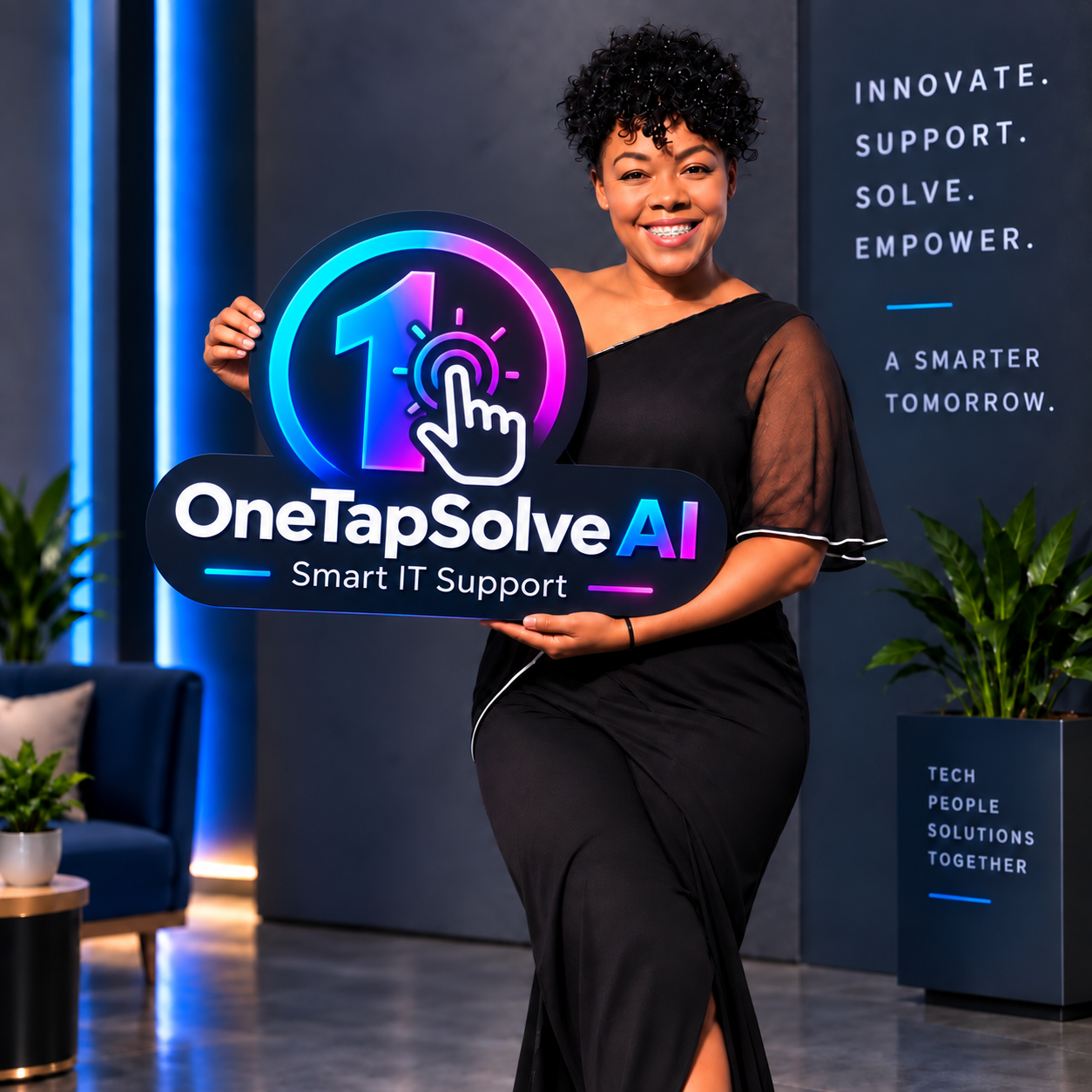 Roselene Toussaint, creator of OneTapSolve AI