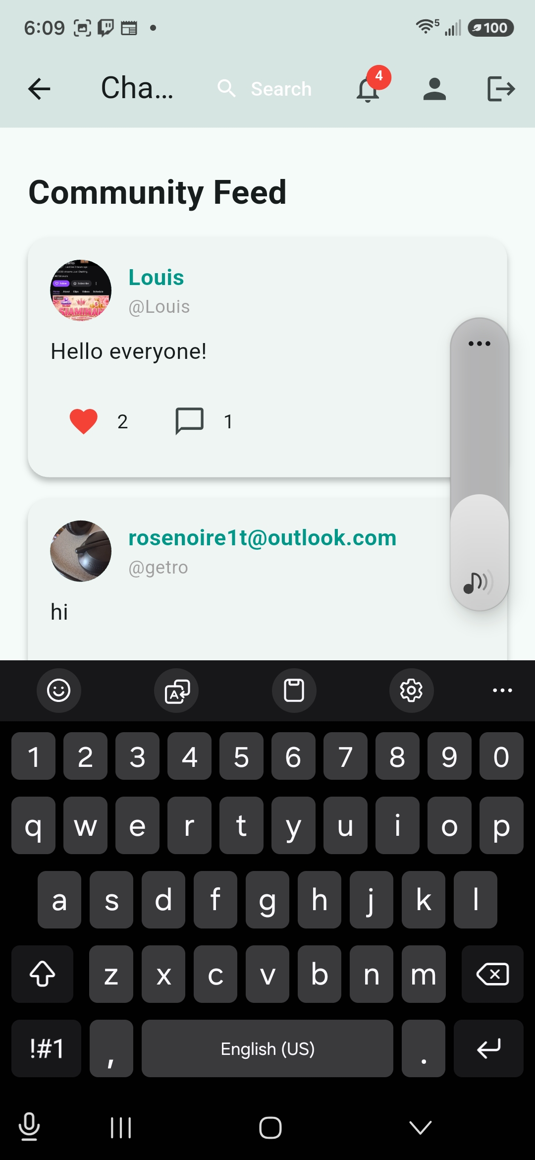 ChatterNest Community Feed